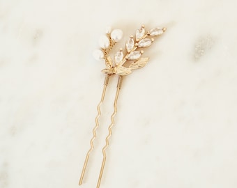 Hairpin "Leona" gold