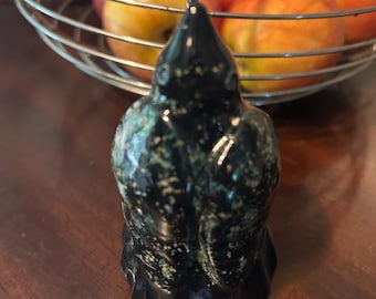 Pie bird funnel. Wheel Thrown and Altered  ceramic Sculpture. Functional Kitchen Cook Gift