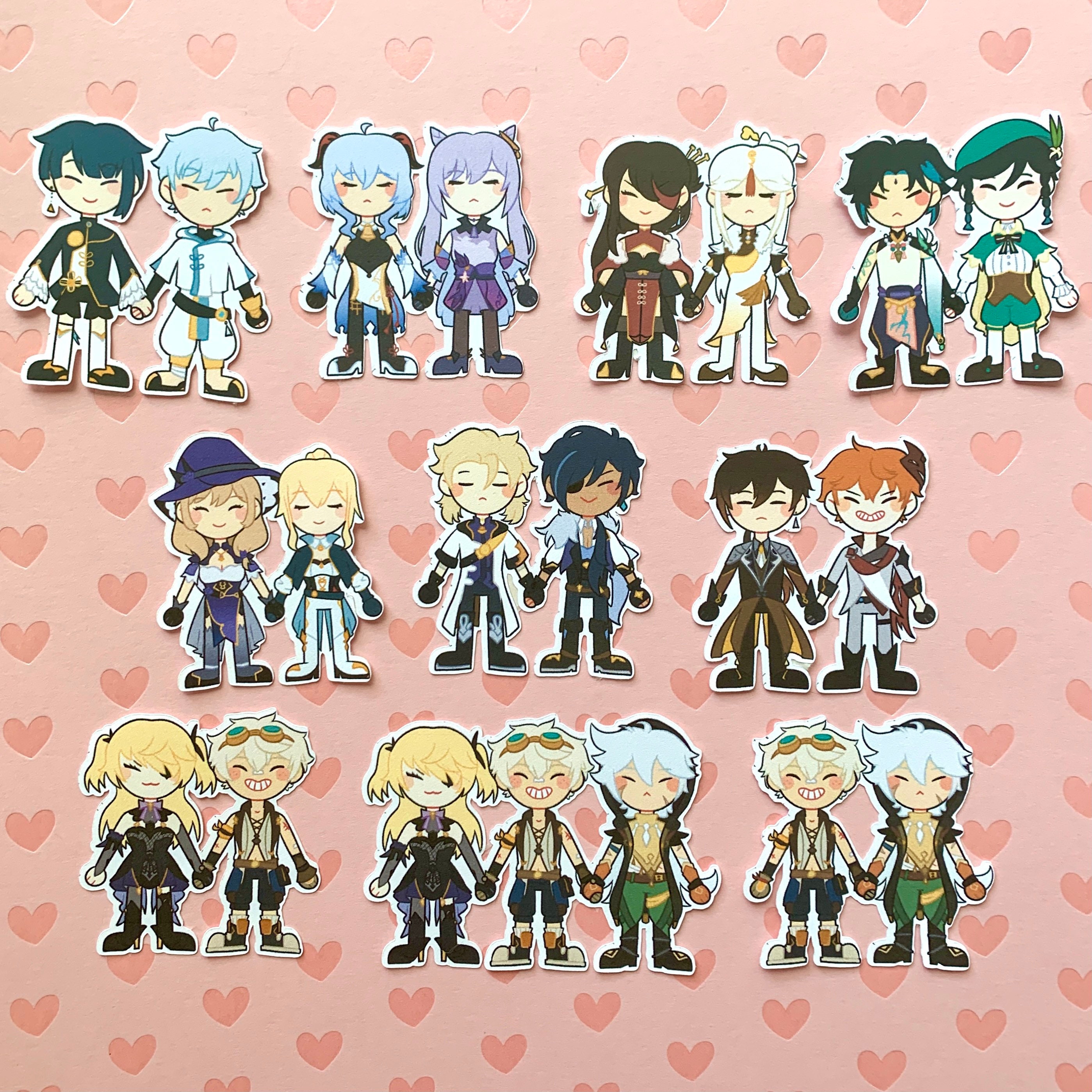 Genshin Ship Stickers