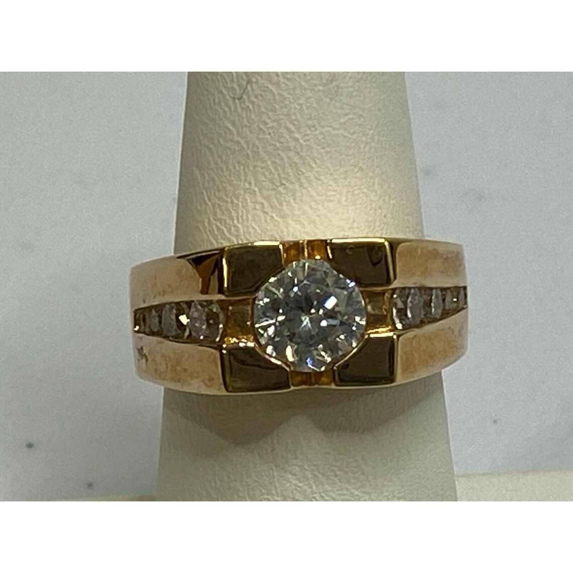 Vintage Signed RSC RS Covenant Men's Ring Gold Vermeil w Etsy