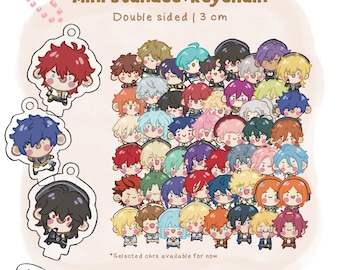 IN STOCK 3CM Ensemble Stars Enstars: Smol ES Standee + Keychain