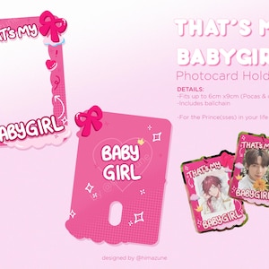 Porte-cartes photo Babygirl