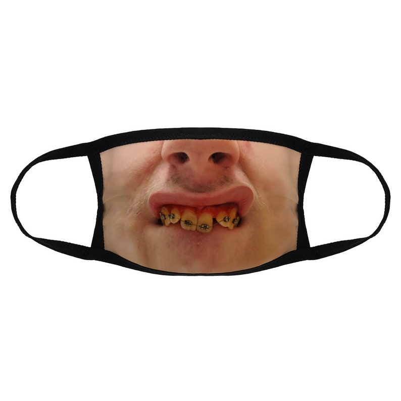 Ugly face mask design Novelty/Funny face maskThe mask is Etsy