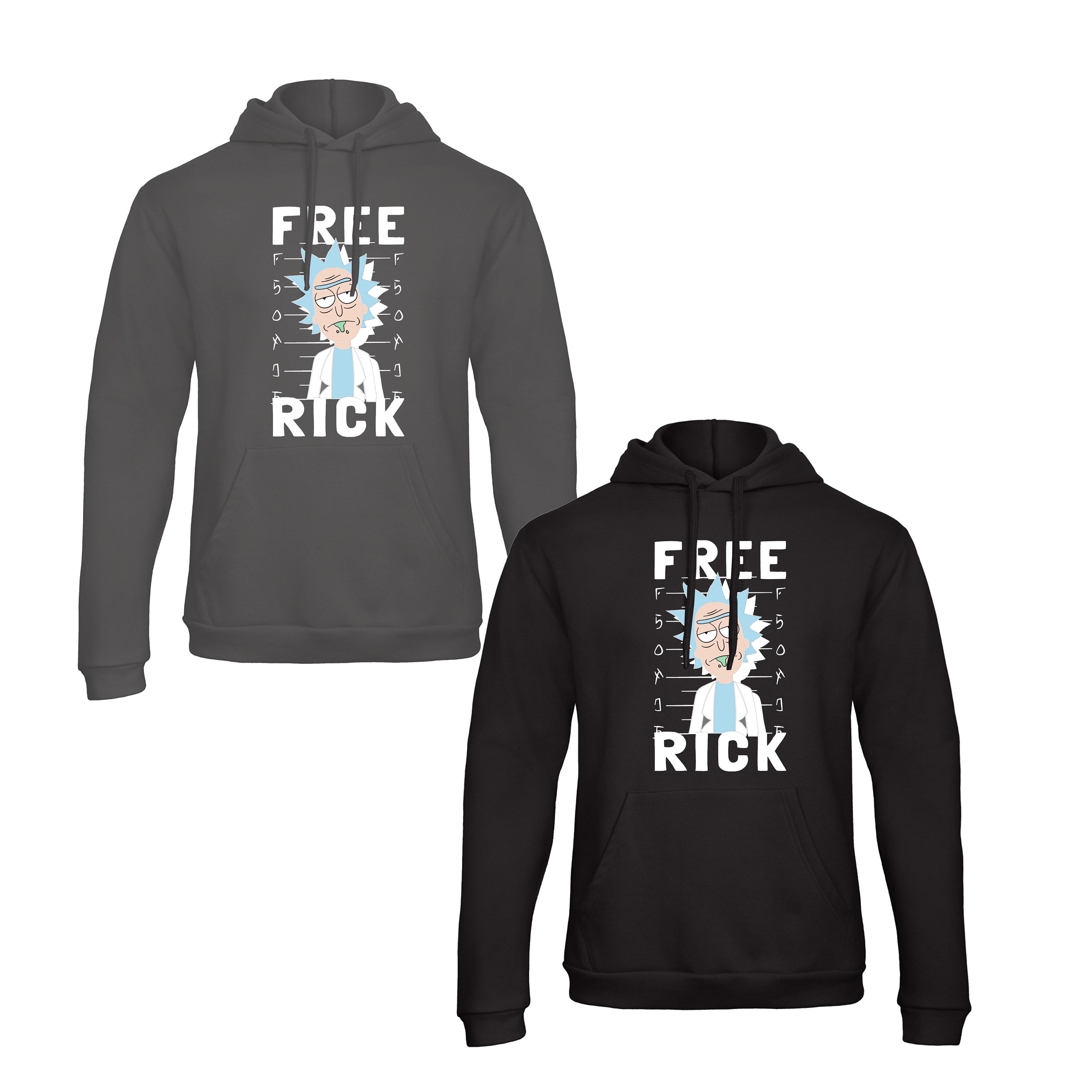 Free Rick Funny Cartoon Graphics Adults Jumper Ricky Want Freedom Top Anime Etsy UK