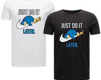 Snorlax Just Do It - Etsy UK