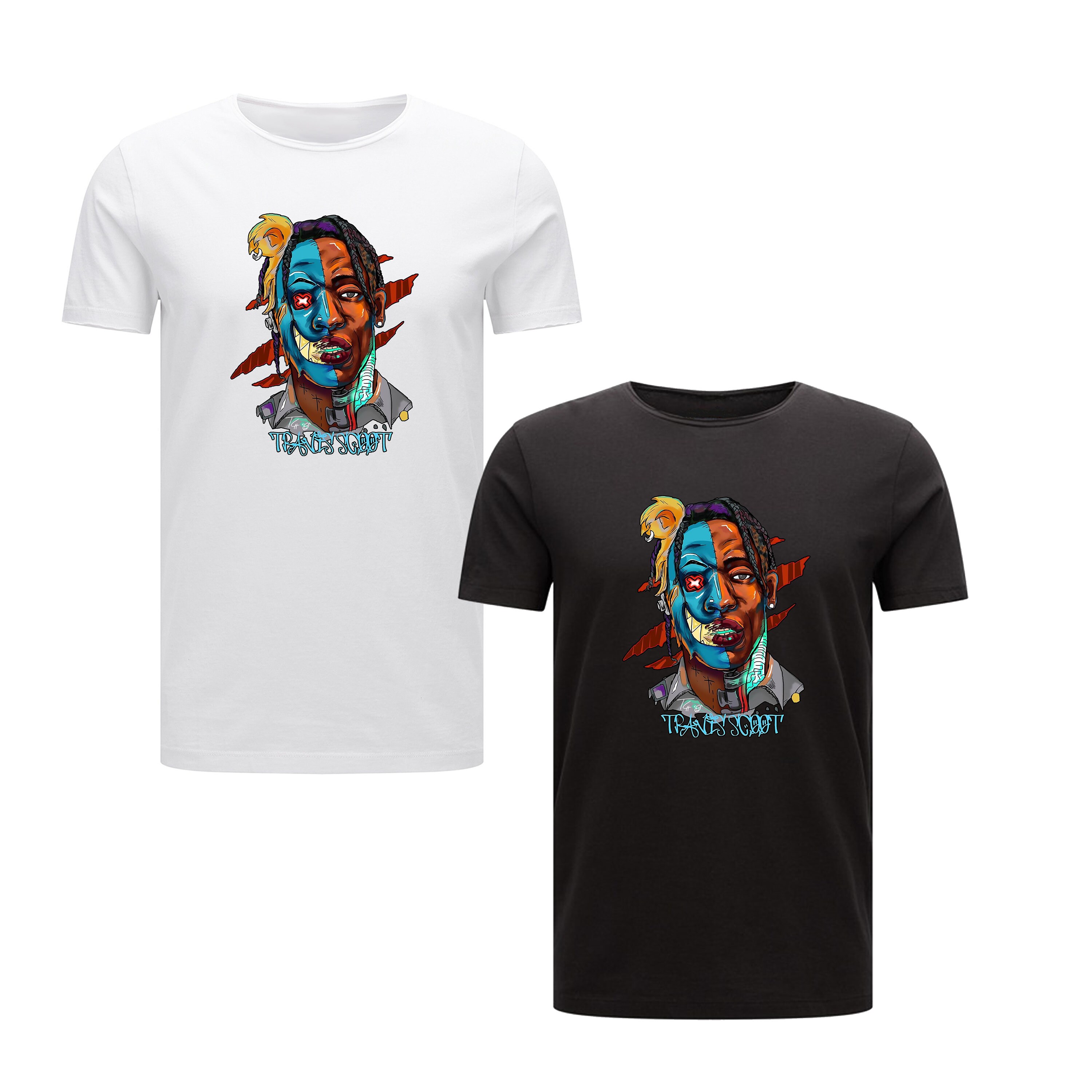 Travis Scott Kid Tee Etsy UK