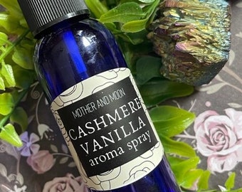 Cashmere Vanilla Fragrance Mist - Luxurious Scent with Lavender, Vanilla, and Musk Perfume Spray- Gift Idea for her