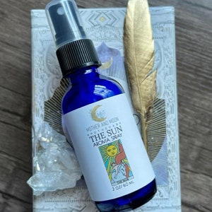 Tarot Card Inspired Perfume Spray - The Sun: A Symbol of Optimism and Success