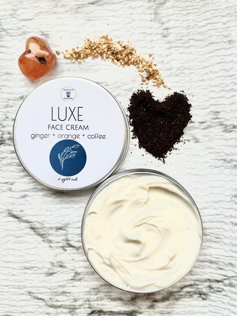 Nourishing Coffee Goats Milk Face Lotion Luxe Face Cream Dry Etsy