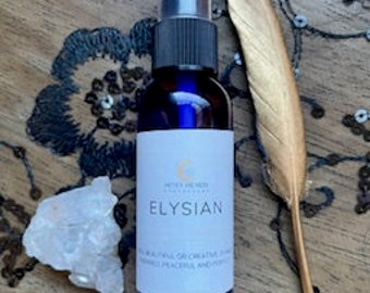 Floral Vanilla Fragrance Spray, Elysian Body spray, Travel Size Body Spray