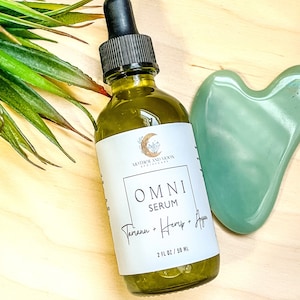 Natural Anti-Aging Face Serum with Tamanu and Argan Oil - Vegan & Organic