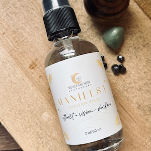 Ritual Spray, Spiritual Prosperity Spray, Manifest Intention Spray, Aromatherapy Room Spray