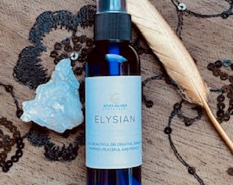 Floral Vanilla Fragrance Spray, Elysian Body spray, Travel Size Body Spray