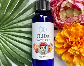 Frida Kahlo Body Mist, Jasmine and Vanilla Body Spray, Gift Idea for her