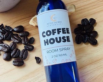 Coffee Shop Room Spray | Freshly Ground Coffee, Caramel, & Sugar Bliss!