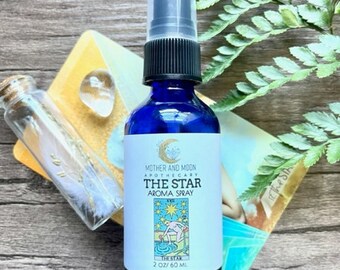 Embrace Your Inner Star with the Star Tarot Card Aroma Spray - Illuminate Your Path to Authenticity and Success