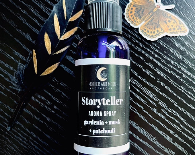 Featured listing image: Stevie Nicks  Body Spray, Gift for Her, Perfume Mist, StoryTeller, Crystal Visions