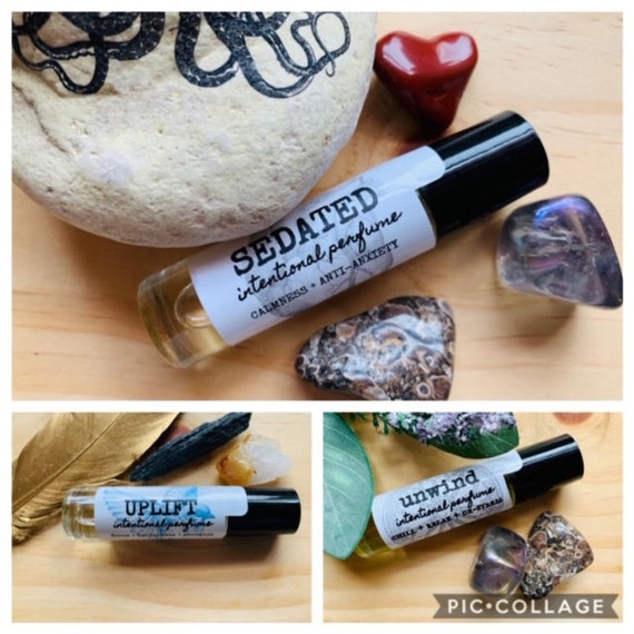 Essential Oil Blend Kit, Aromatherapy Relax and Stress Set, Wellness Oil Roller ball set