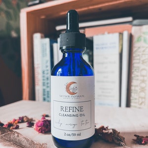 Refining Facial Cleansing Oil: An Oil Cleanser for Oily Prone Skin - Rosehip Seed Oil and Moringa