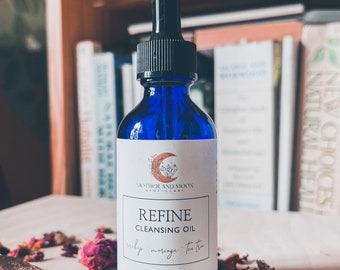 Refining Facial Cleansing Oil: An Oil Cleanser for Oily Prone Skin - Rosehip Seed Oil and Moringa