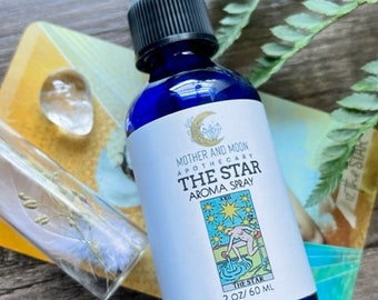 Embrace Your Inner Star with the Star Tarot Card Aroma Spray - Illuminate Your Path to Authenticity and Success