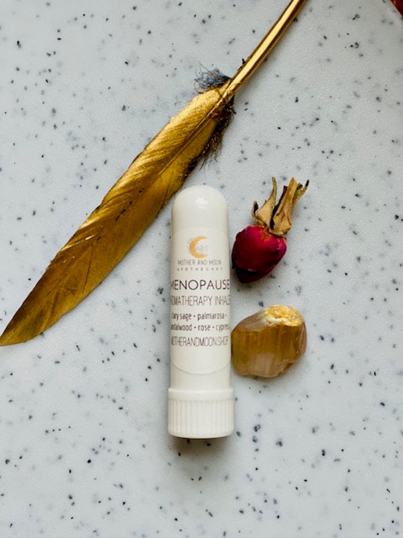 Menopause Nasal Inhaler, Hormonal Inhaler, Aromatherapy Nose Stick, Hot Flashes afbeelding 1