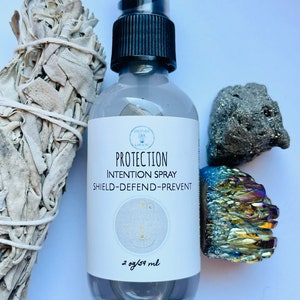 Protection Room Spray, Ritual Spiritual Spray,  Negative Aura Energy, Intention perfume