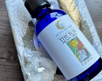 Tarot Card Inspired Perfume Spray - The Sun: A Symbol of Optimism and Success