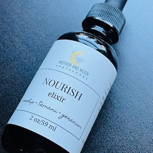Natural Plant Extracts and Essential Oils | Anti-Aging Elixir for Dry & Mature Skin | Nourish Elixir| Daily Game Changer for Beautiful Skin