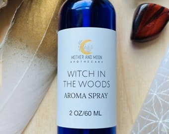 Enchanting Fall Room Spray - A Spicy, Woodsy, Smoky yet Sweet Aroma for Magical Spaces- Witch in The Woods