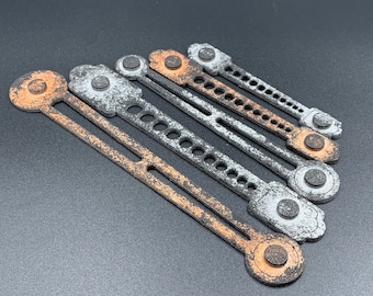 Colección de 5 varillas de empuje - Engranajes Steampunk - Engranaje de madera - Corte láser