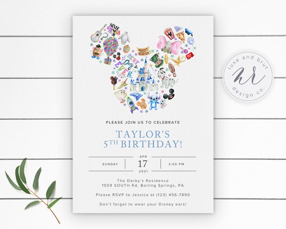 Never Grow Up Birthday Party Invitation, Instant Download, Edit Yourself