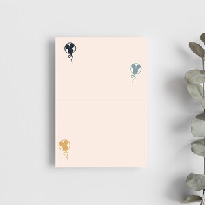 Cartões de agradecimento de aniversário mágicos da Disneylândia, itens correspondentes, cor escura, download instantâneo imagem 2