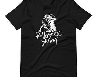 Rollerskate Skinny band t-shirt