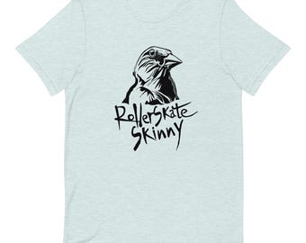 Rollerskate Skinny band t-shirt