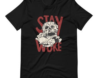 Stay Woke zombie t-shirt