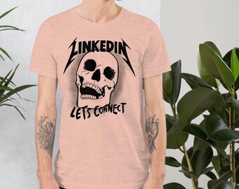 LinkedIn Skull T