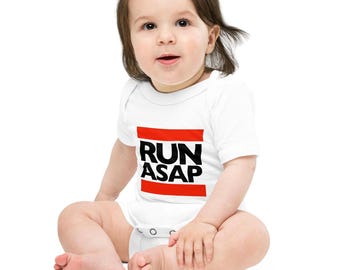 Hip Hop baby Run DMC one piece