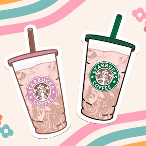 Starbucks Stickers, Starbucks Coffee Sticker, Coffee Sticker, Starbucks, Cute Sticker, Water bottle Sticker, Laptop sticker, Hydroflask