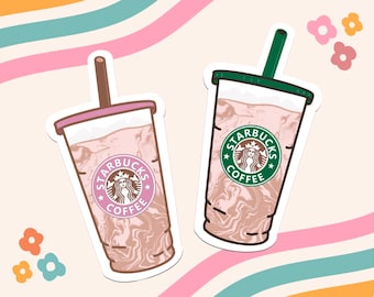 Starbucks Stickers, Starbucks Coffee Sticker, Coffee Sticker, Starbucks, Cute Sticker, Water bottle Sticker, Laptop sticker, Hydroflask