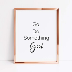 Citation de motivation, Art mural inspirant imprimable, Impression typographique, Décor minimaliste, Art mural de salon, Cadeau de pendaison de crémaillère