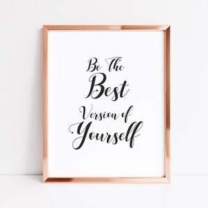 Motivational Quotes for Women, Empowering Wall Art, Teenage Girl Gifts, Teen Girl Room Decor, Inspirational Gift for Girls, Self Love Quotes