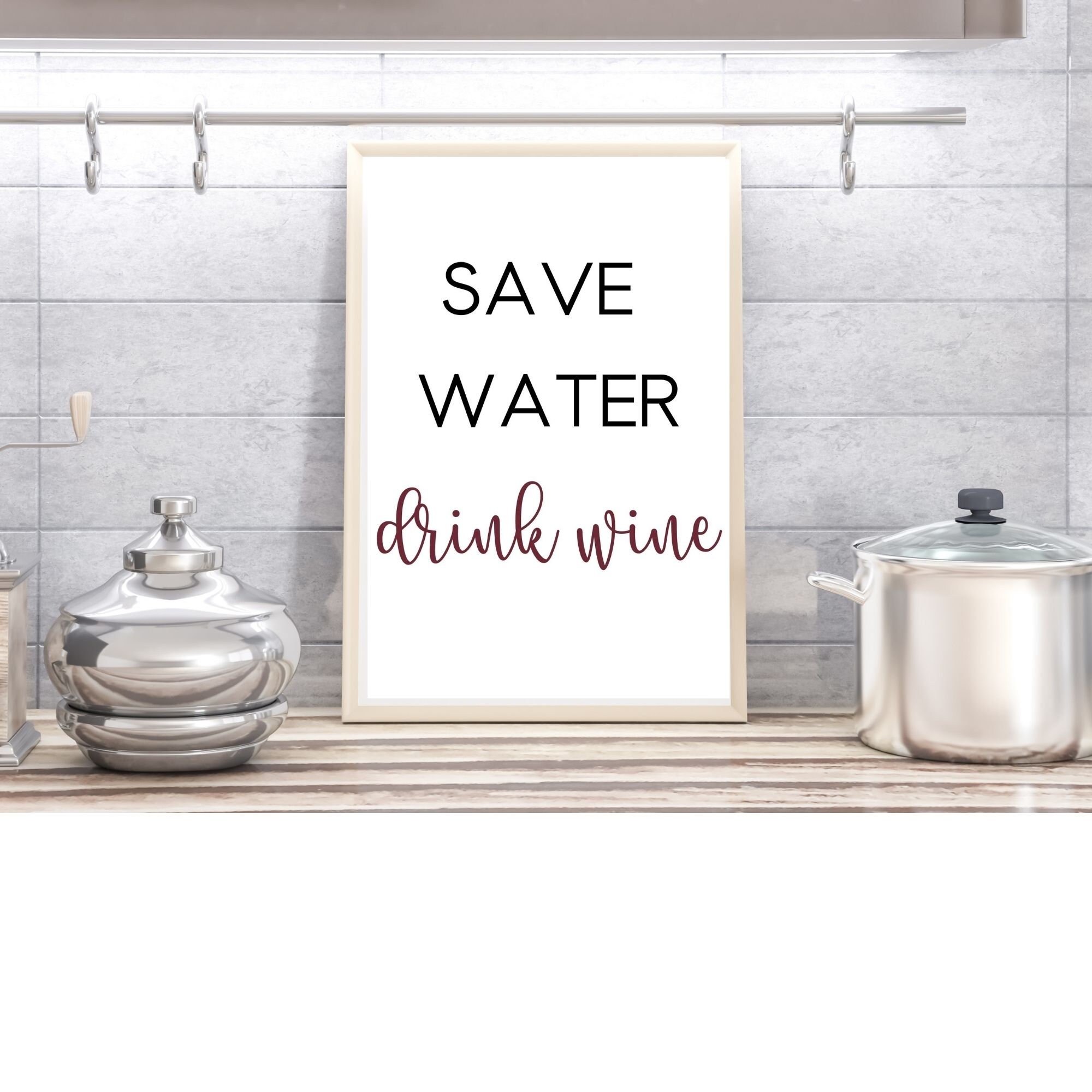 Bar Wall Art Home Bar Sign Bar Printable Sign Gift for Wine - Etsy
