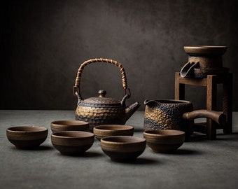 TANGPINTEA-Ceramic Teapot Teacup Chinese Kung Fu Tea Sets