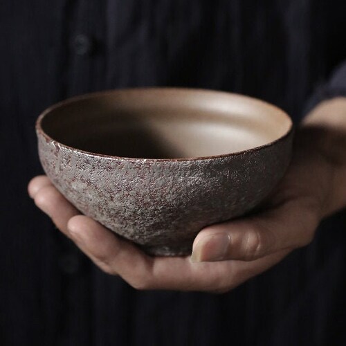 TANGPIN Tearustglazed Ceramic Matcha Bowl Sets Etsy