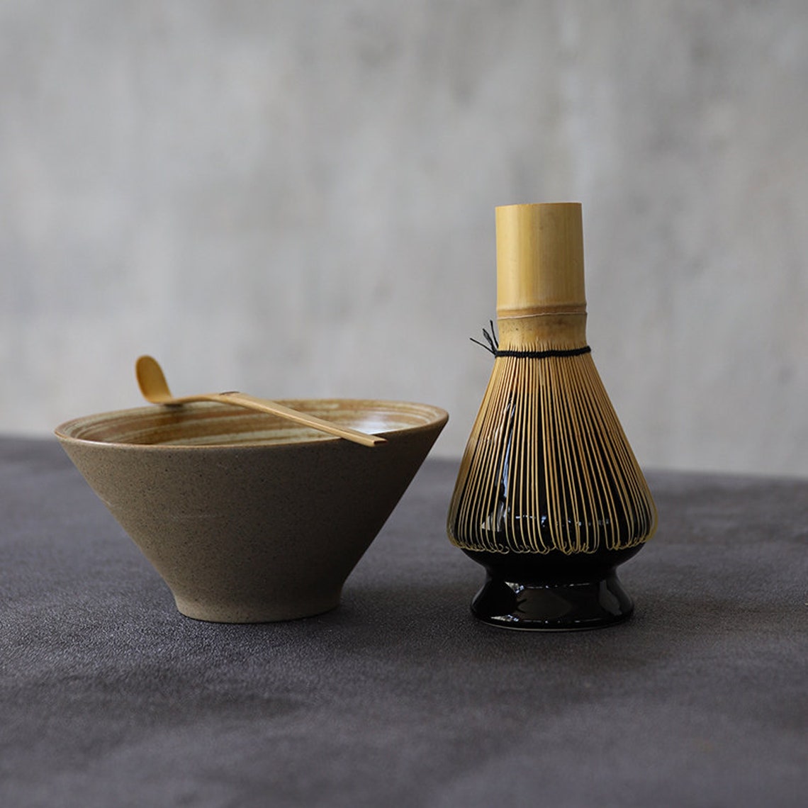 TANGPIN TEACeramic Matcha Set with Bamboo Whisk Tea Ceremony Etsy