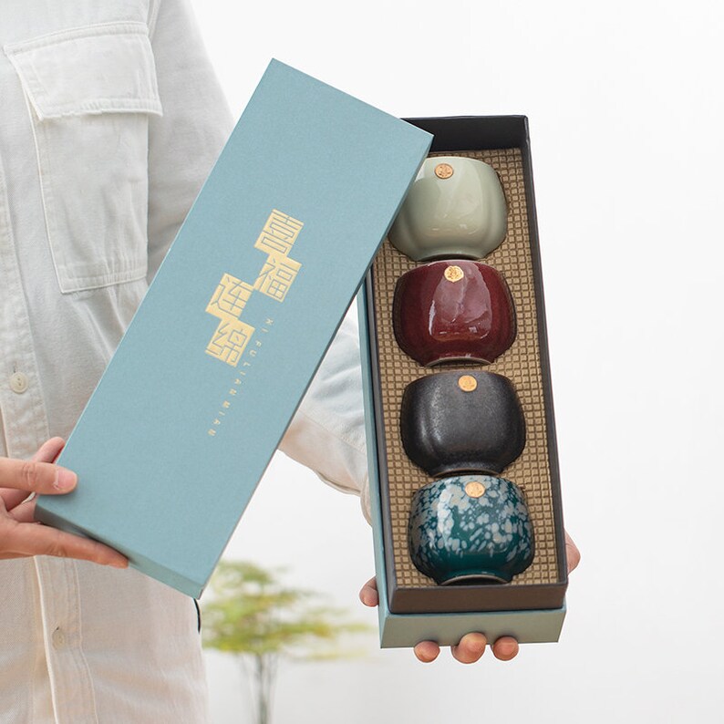 TANGPIN Teaceramic Teacups Set Chinese Kung Fu Tea Cup With Etsy