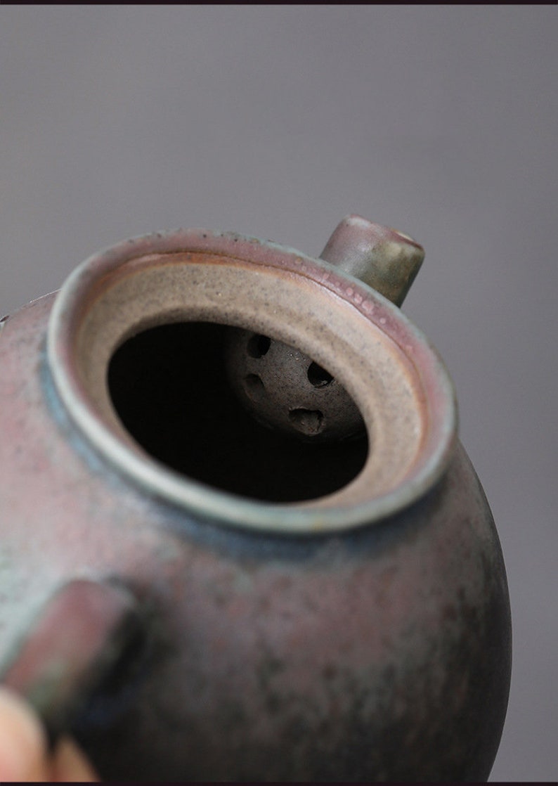 TANGPIN TEA-Ceramic Teapot Crane Handmade Chinese Tea Pot 260ml