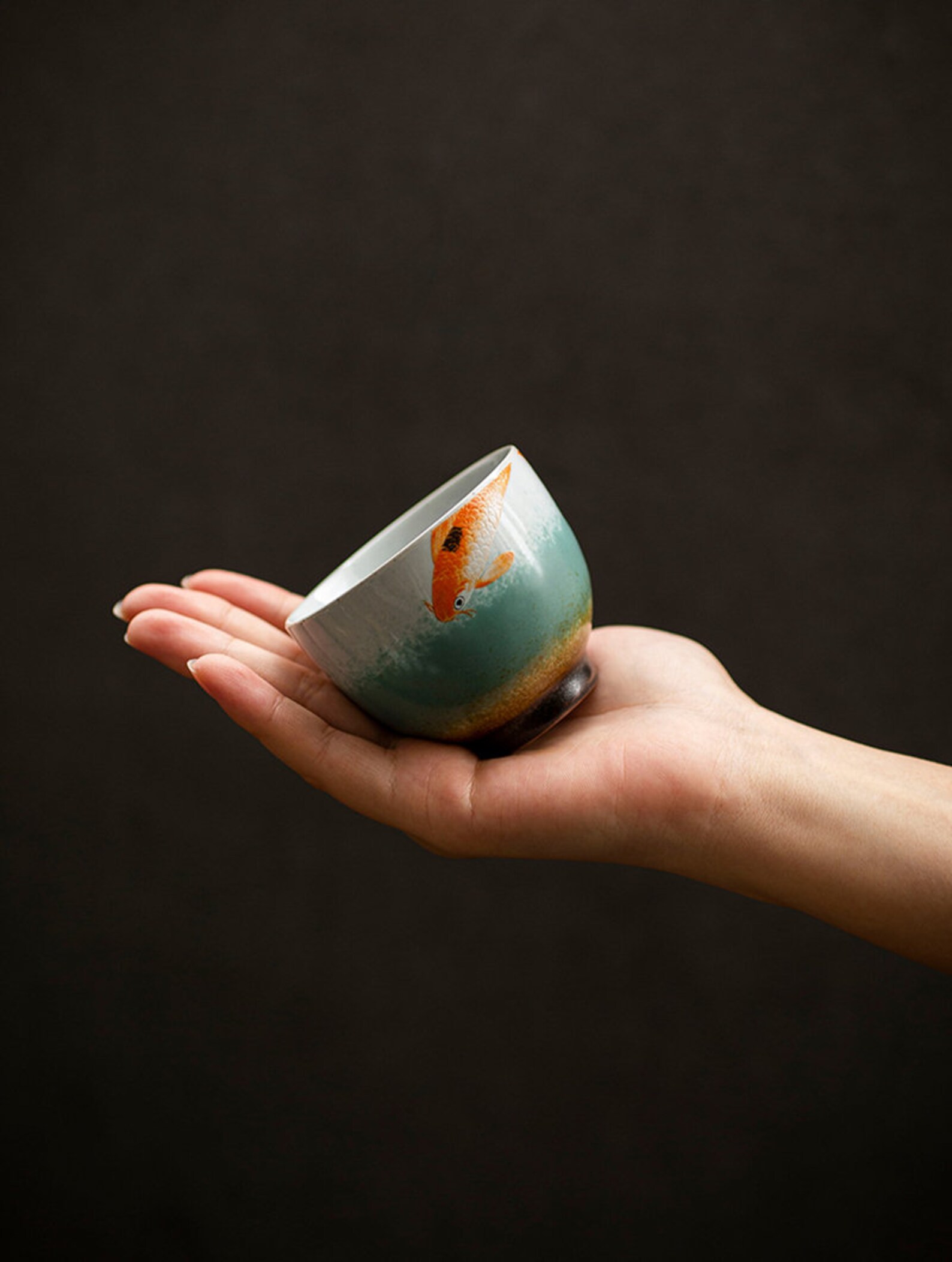 TANGPIN Teaceramic Sets of 5 Cups Chinese Kung Fu Tea Cup Etsy