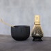 TANGPIN TEA-Ceramic Matcha Bowls with Bamboo Whisk Tea Ceremony Sets Matcha Tea Sets 